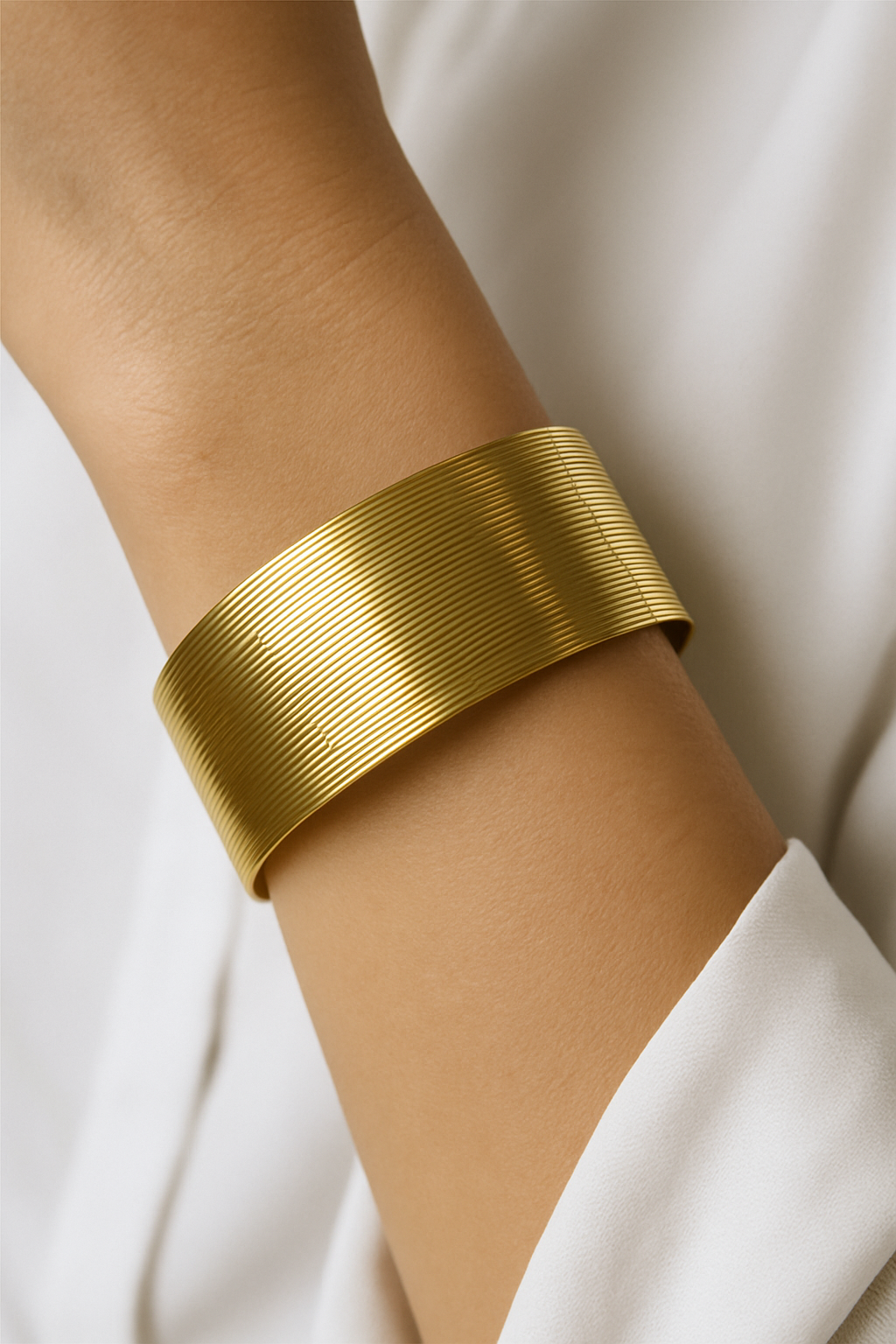 Women’s Anti-Tarnish Cuff Bracelet | Classic Designer Look | Elegant Party Wear Jewelry